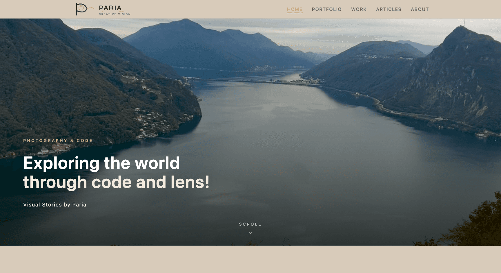 Paria Creative Vision screenshot